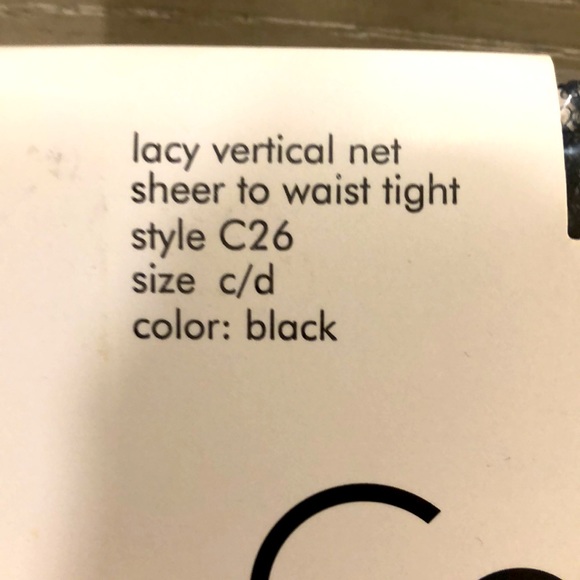 Calvin Klein Lacy Vertical net sheer to waist tight - Picture 3 of 7